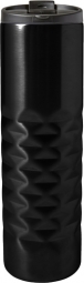 Nerezový termohrnček, 460 ml, čierna
