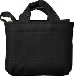 KAWANA skladacia nákupná taška, čierna