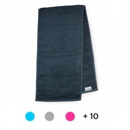 Športový uterák MASEWERA 30x130 cm 450 gr/m2, šedá